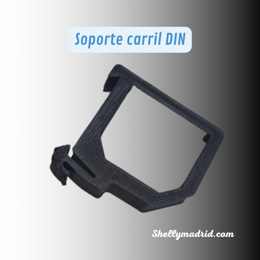 Soporte carril DIN Shelly EM - Imagen 4