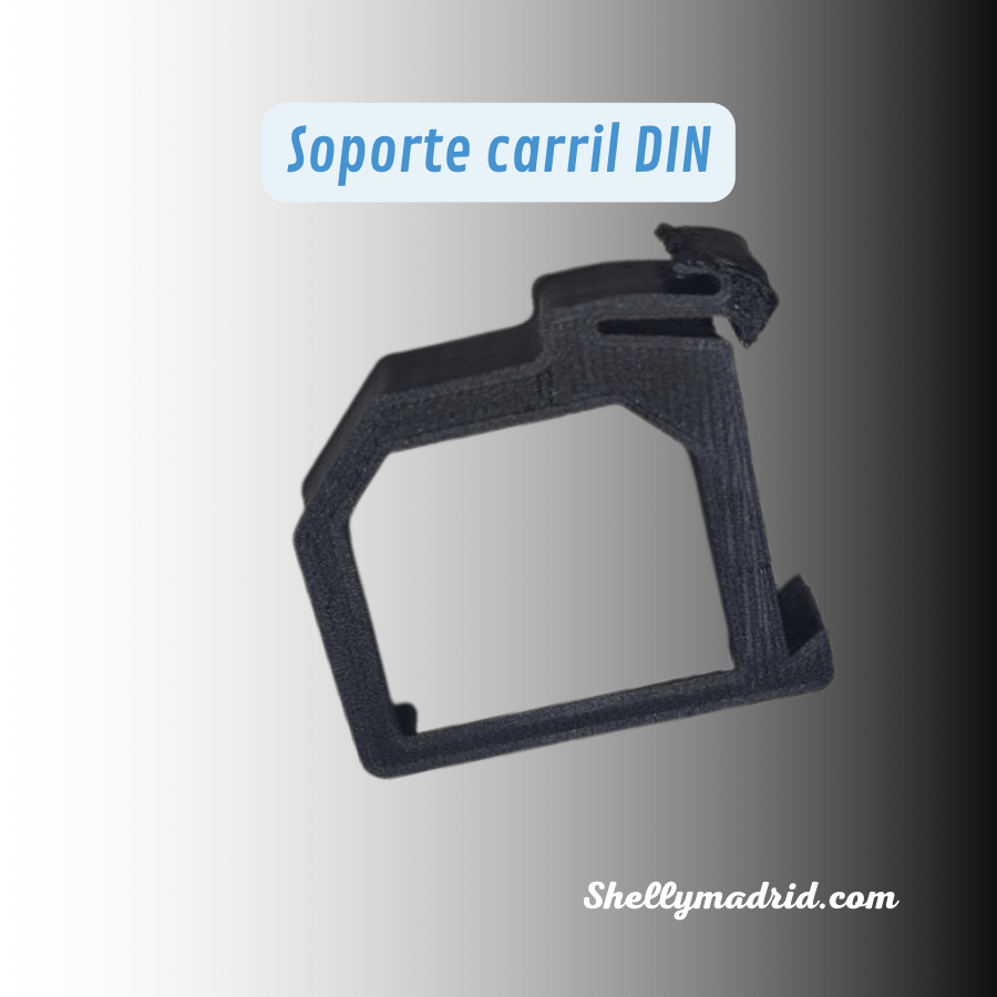 Soporte carril DIN Shelly EM - Imagen 3