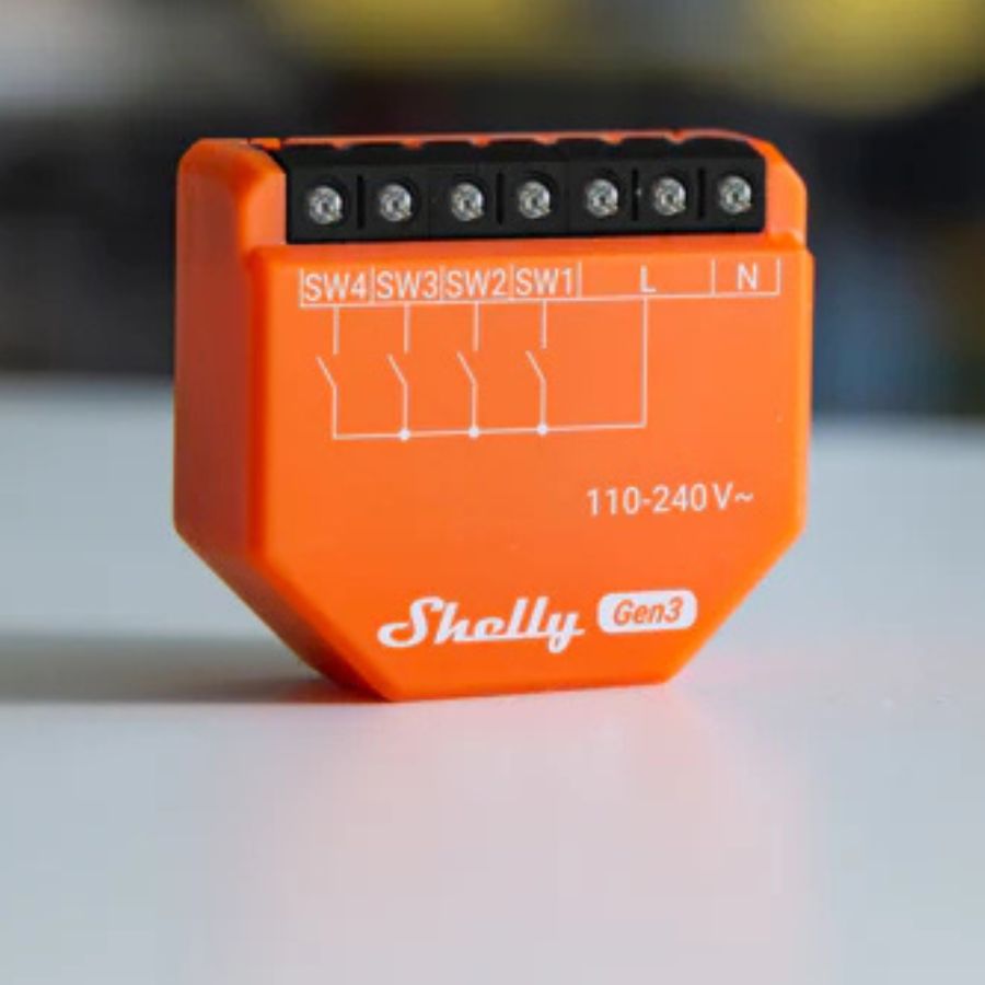 Especificaciones técnicas Shelly I4 Gen3 S3SN-0024X