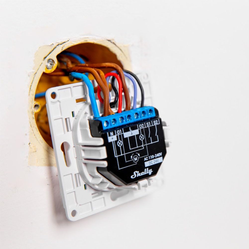 Shelly Wall Switch 2 — Compatibilidad con Shelly 1 Gen3, 1PM Gen3 y 2PM Gen3