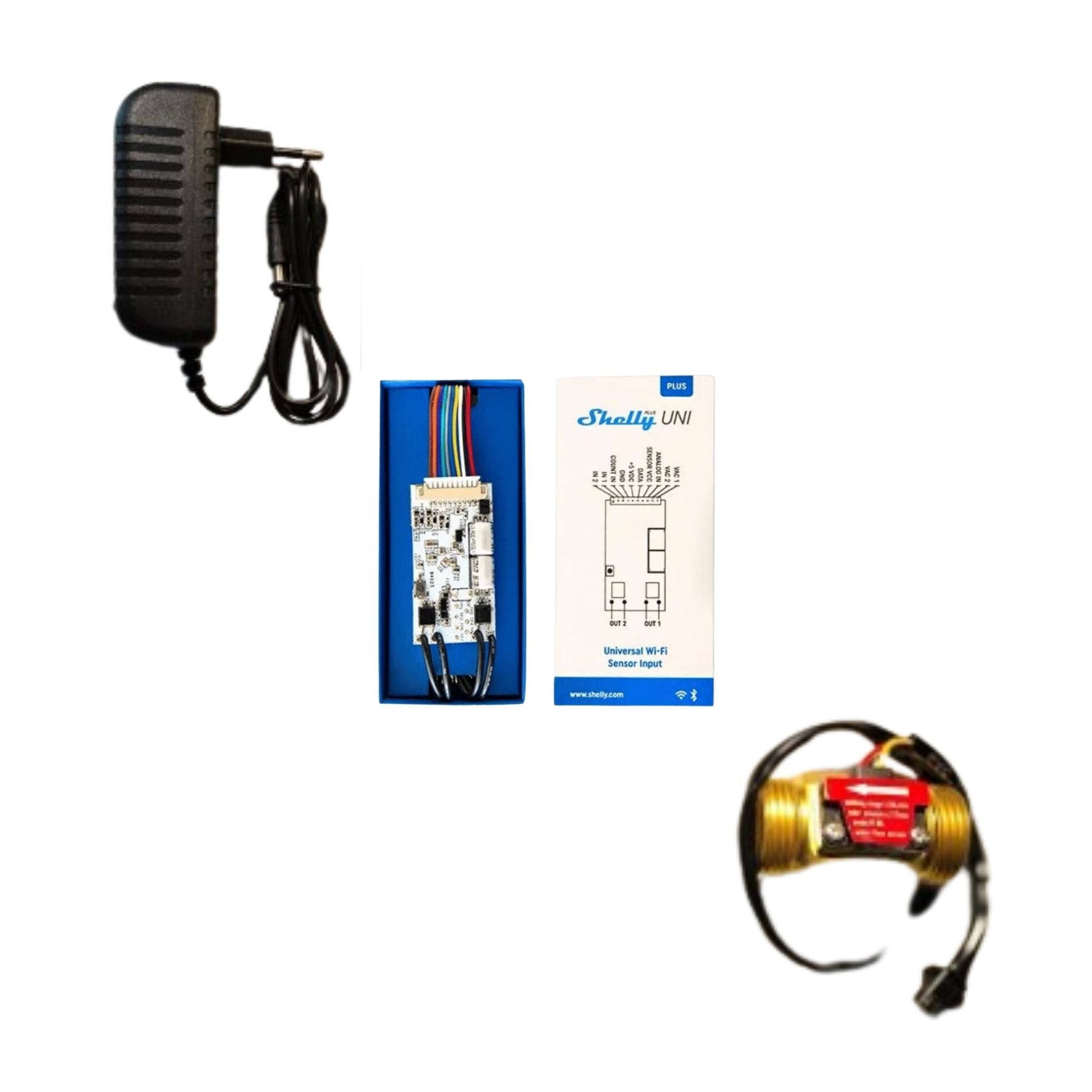 Pack contador de agua 3/4"
