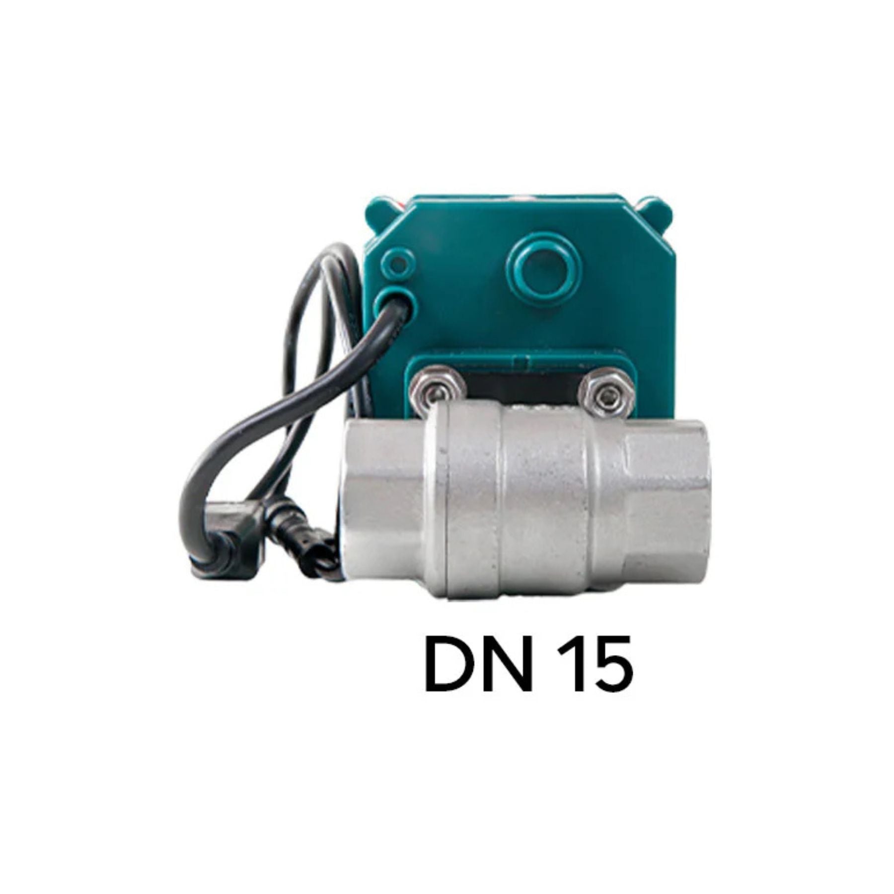 Válvula de agua inteligente FrankEver DN15 con tecnología Shelly WiFi y Bluetooth