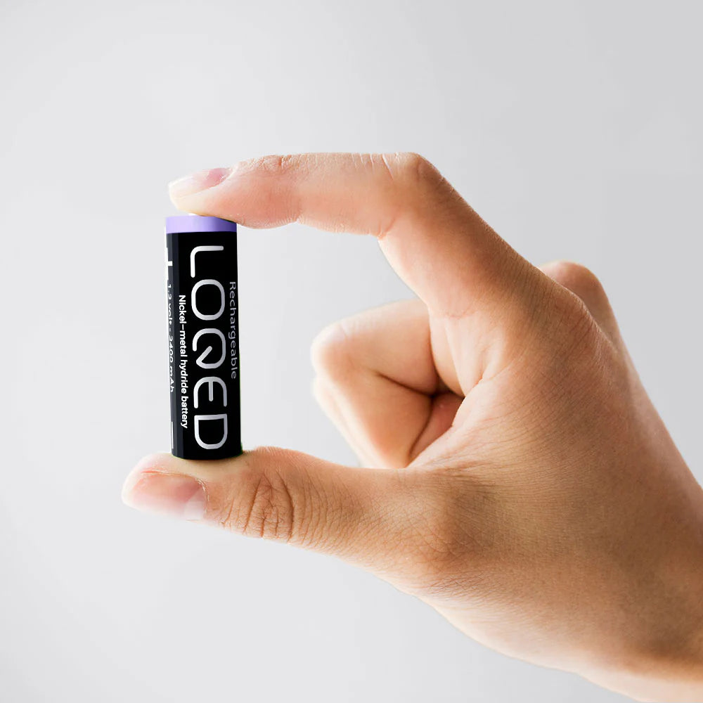 Dimensiones del compartimento de baterías del LOQED Power Kit