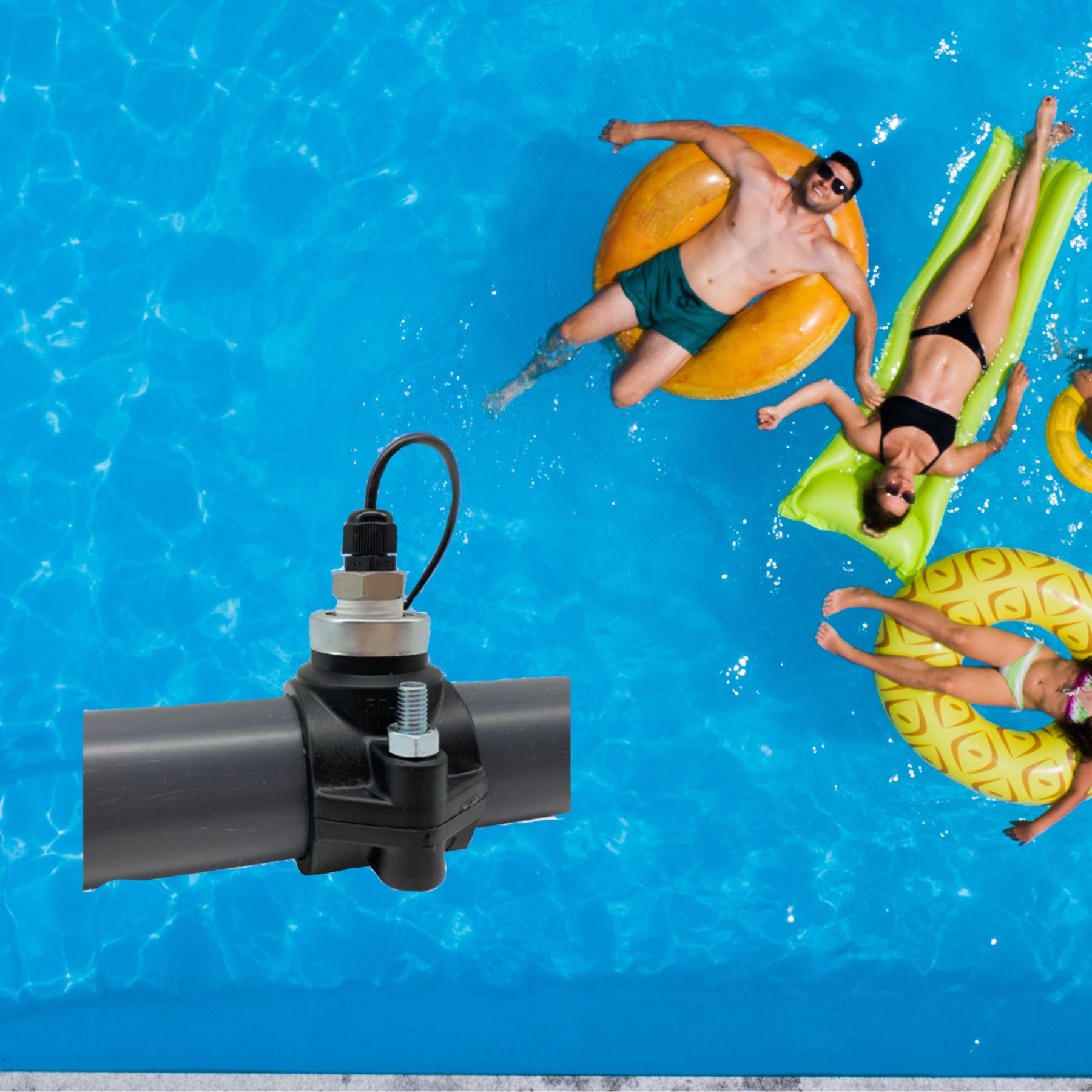Pack de accesorios para piscina 63 mm – Sondas y collarín Shelly - Imagen 2