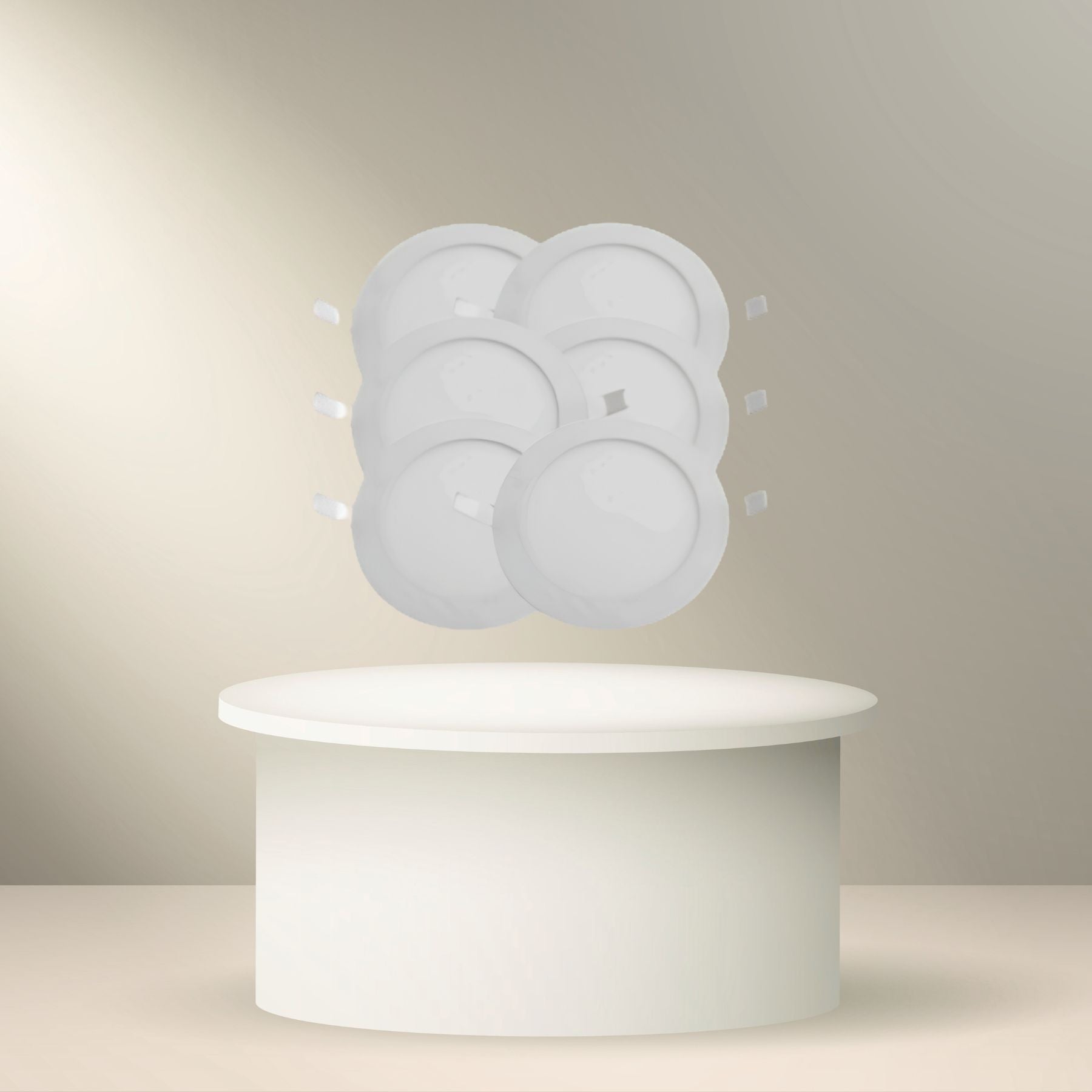 Instalación empotrada de los downlights LED ECO-PRO 18W 4000K