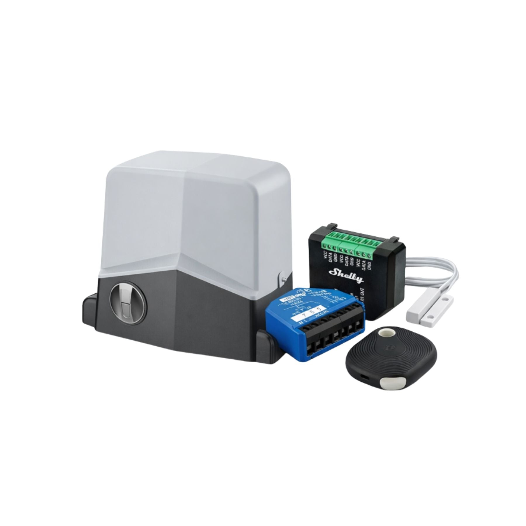 Pack Puerta Corredera KANE-8 con Shelly 1 Gen3 motor 800kg control por app