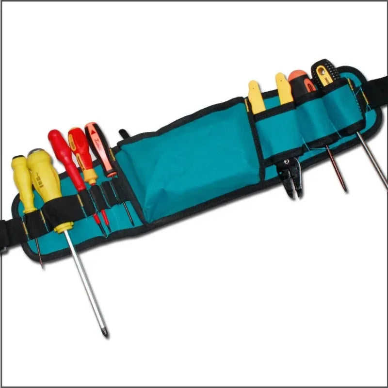 Cinturón de herramientas multiusos para electricistas, bolsa de 600D Oxford impermeable - Imagen 5