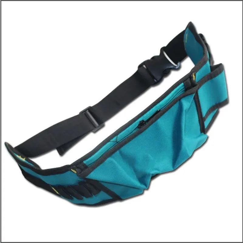 Cinturón de herramientas multiusos para electricistas, bolsa de 600D Oxford impermeable - Imagen 4
