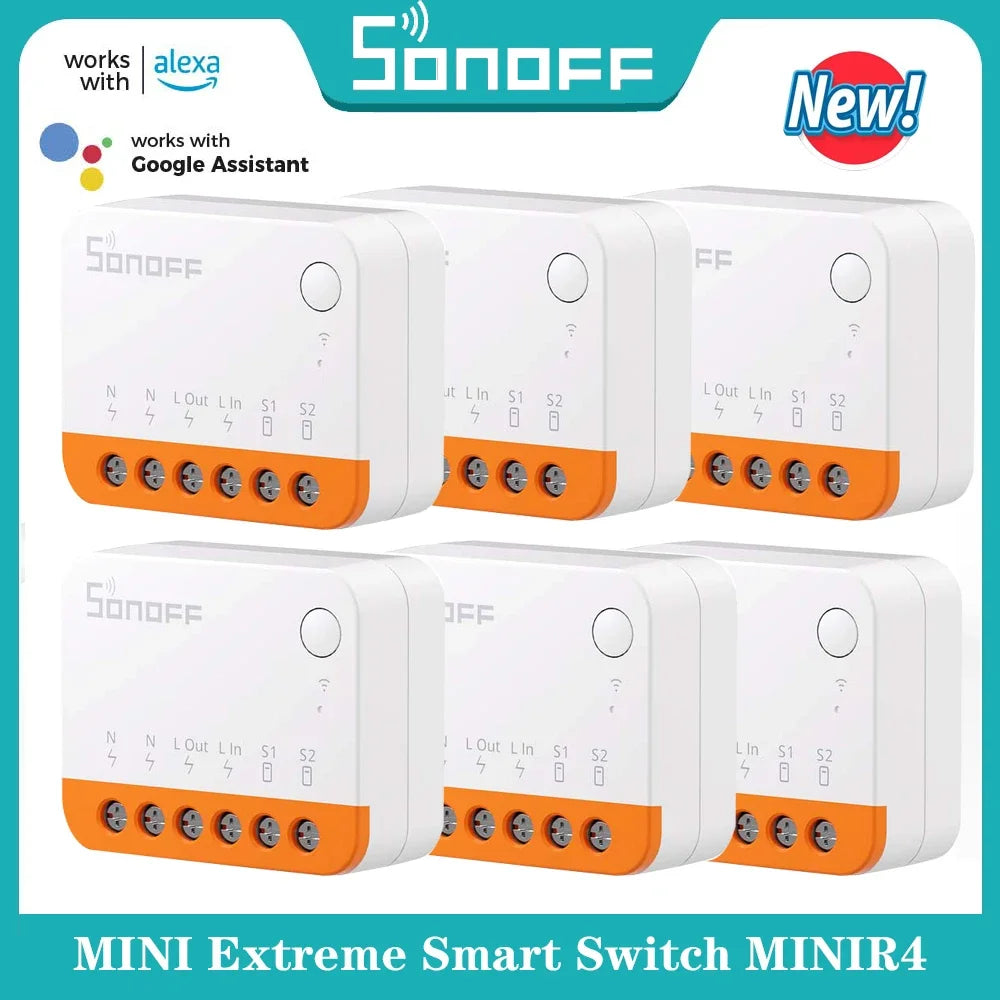 SONOFF MINI R4: El interruptor inteligente más pequeño y versátil