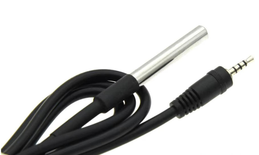 Sondas de temperatura DS18B20 1m con conector 3.5mm jack
