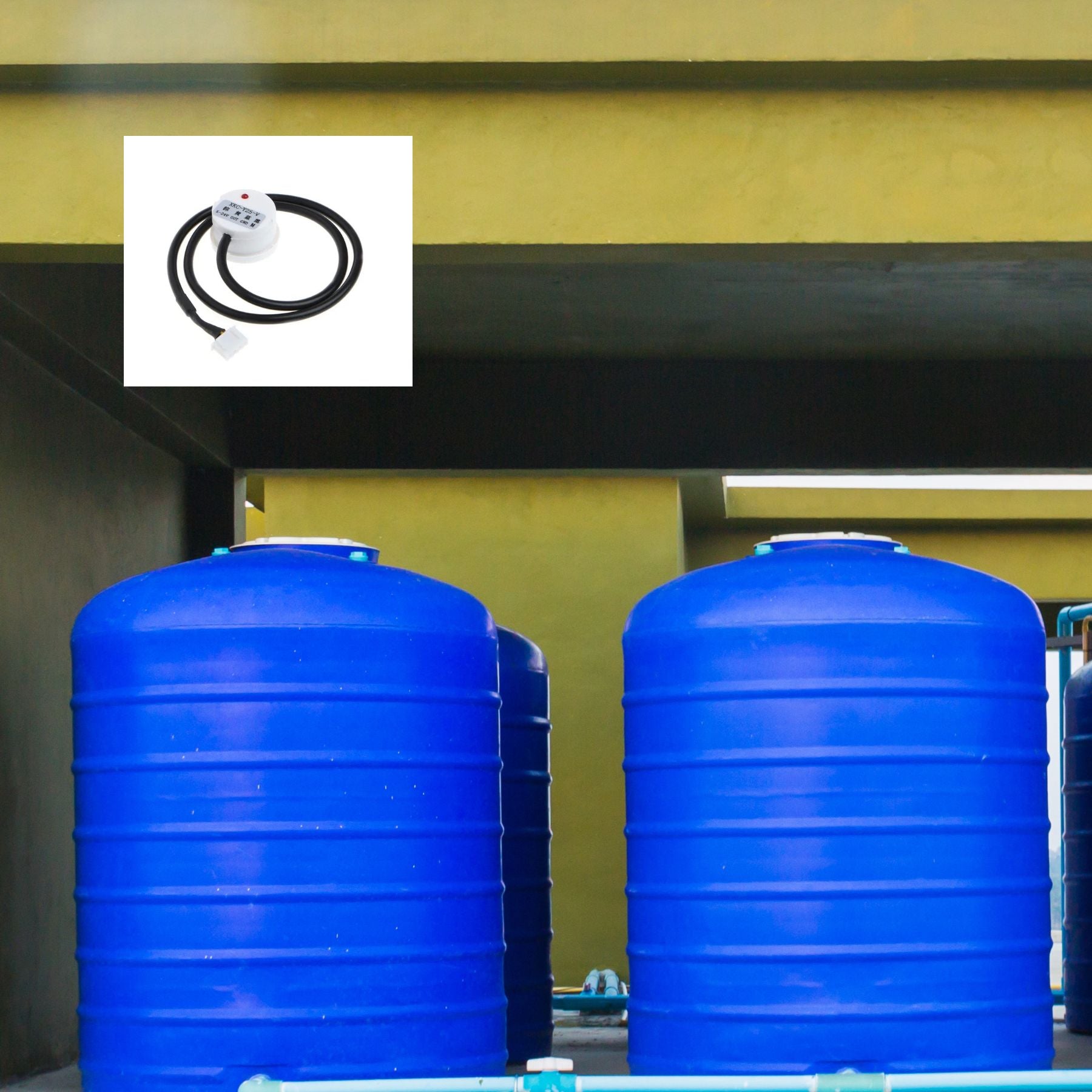 Sensor XKC-Y25 detector nivel líquido para depósitos y bombas Shelly UNI