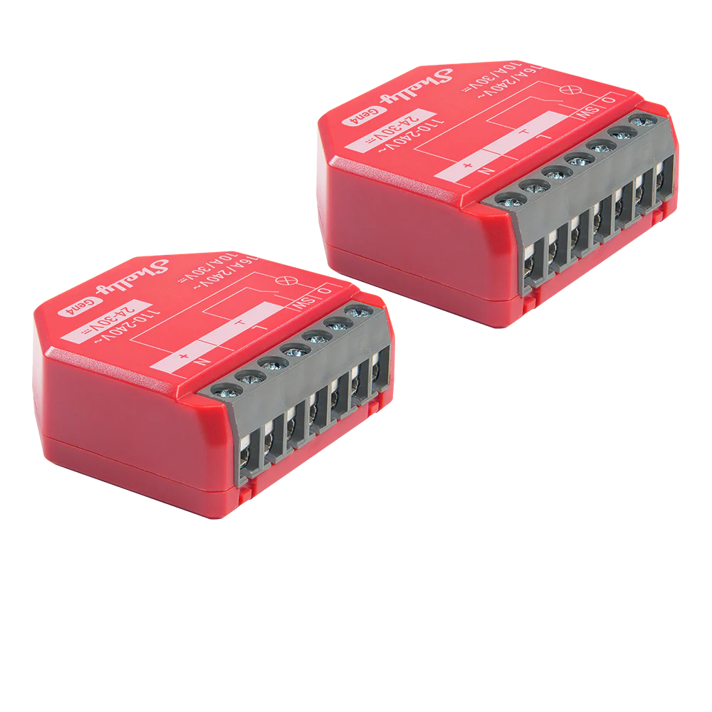 Shelly 1PM Gen4. Pack de 4