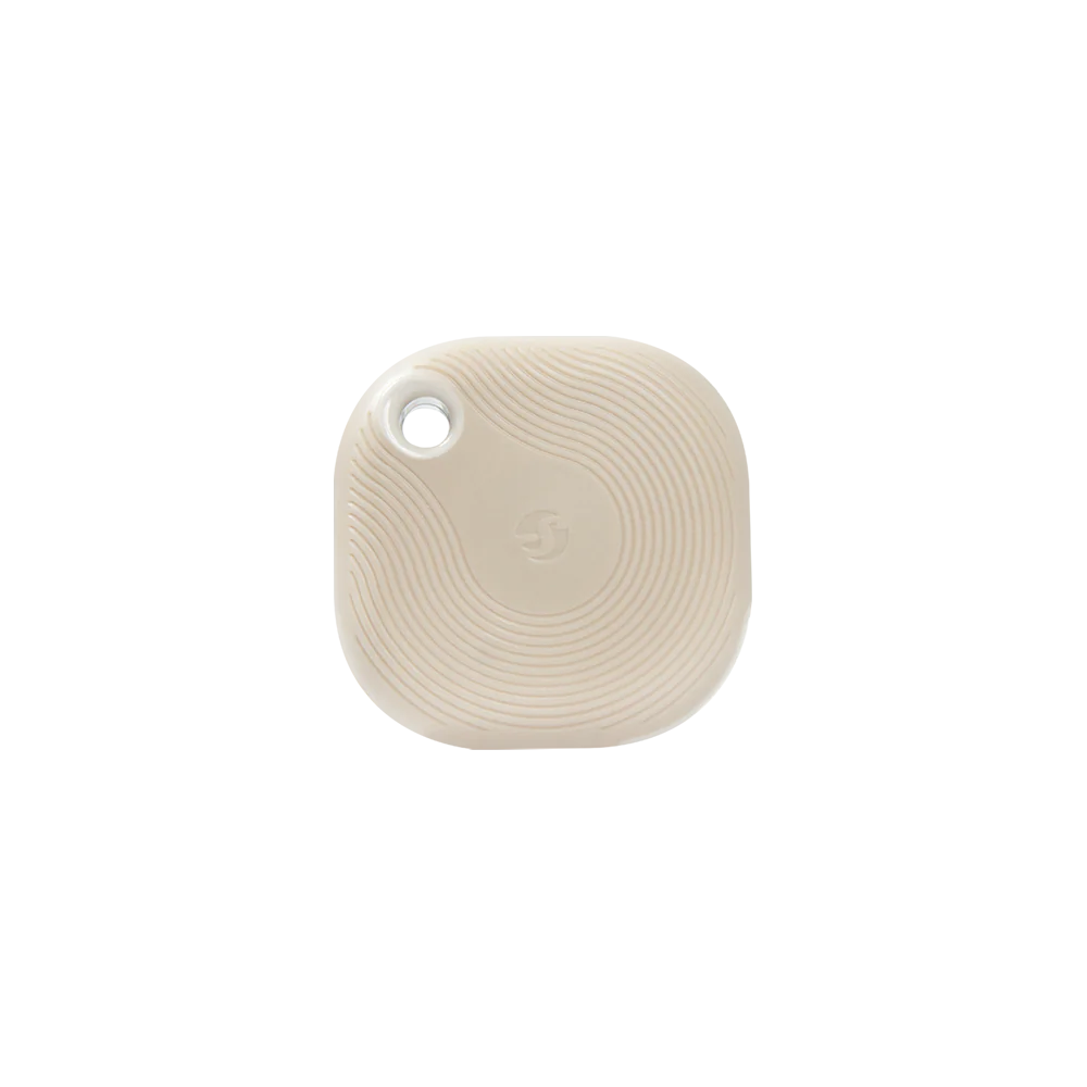Shelly BLU Button Tough 1 Marfil — Pulsador inteligente para exterior IP54