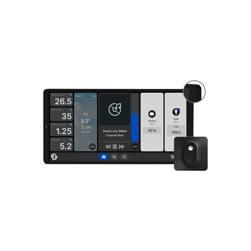 Shelly Wall Display X2 Negra + BLU H&T