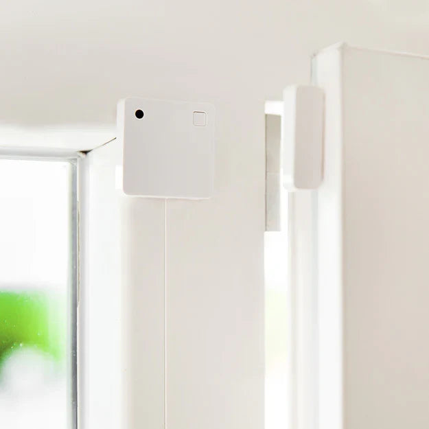 Sensores de puerta y ventana Shelly BLU del kit de alarma sin cuotas