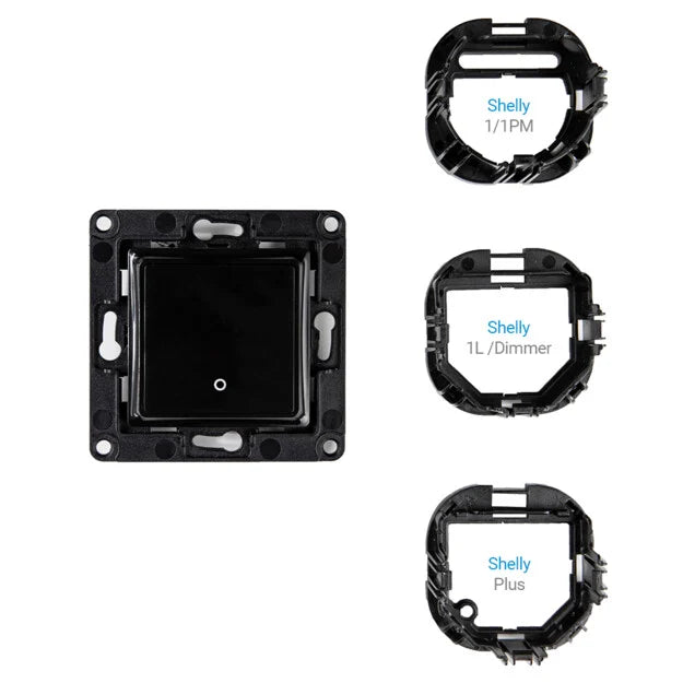 Diagrama conexión Shelly Wall Switch 1 relé Shelly iluminación