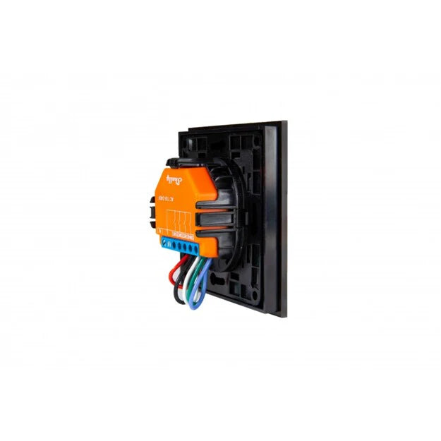 Diagrama conexión Shelly Wall Switch 4 relé cuatro circuitos