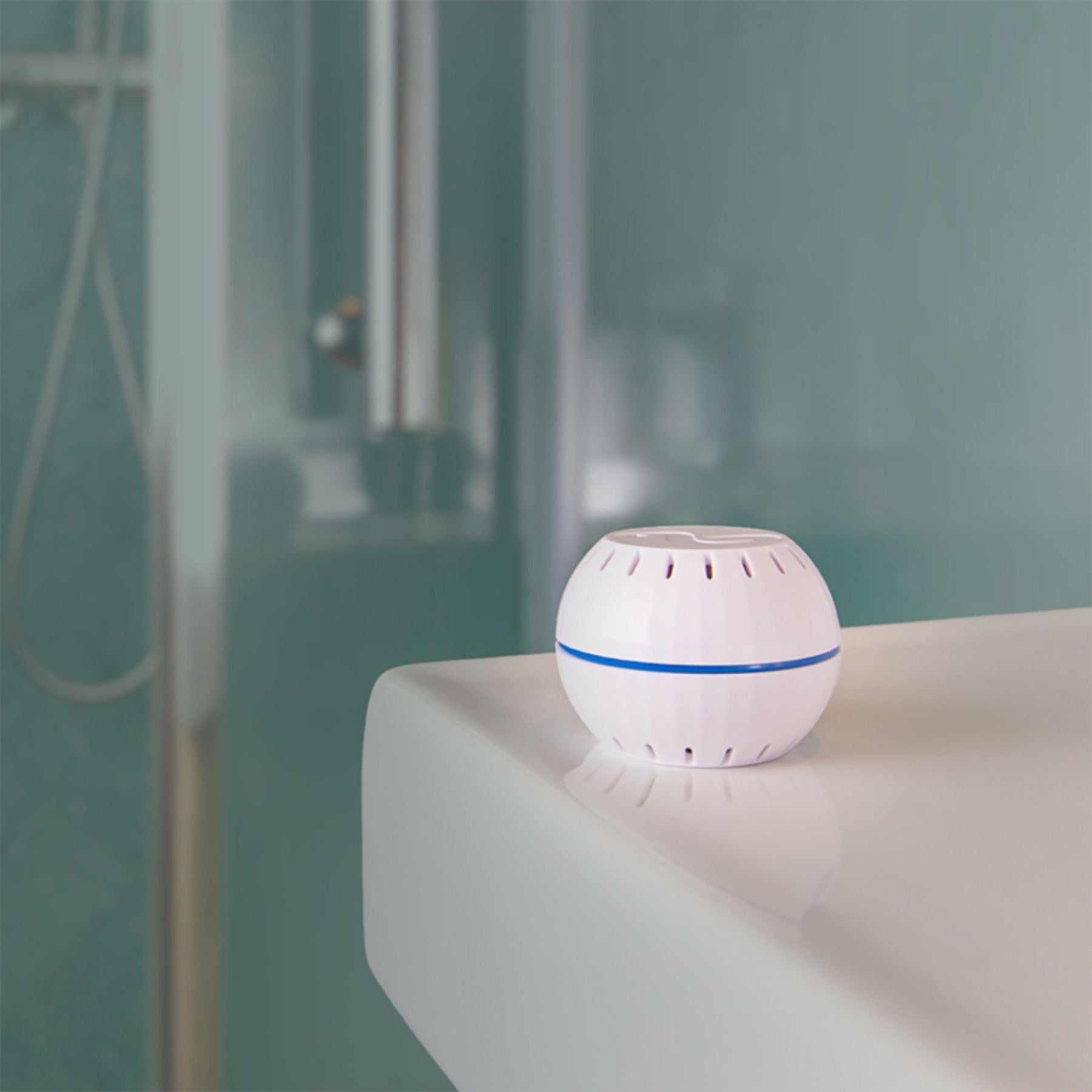 Shelly Wave H&T instalado monitorización ambiental habitación