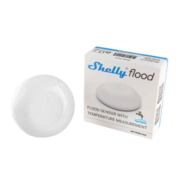 Sensor Shelly Flood detector de inundación WiFi inteligente