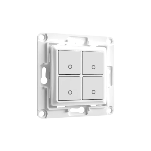 Shelly Wall Switch 4 pulsador pared 4 botones negro blanco