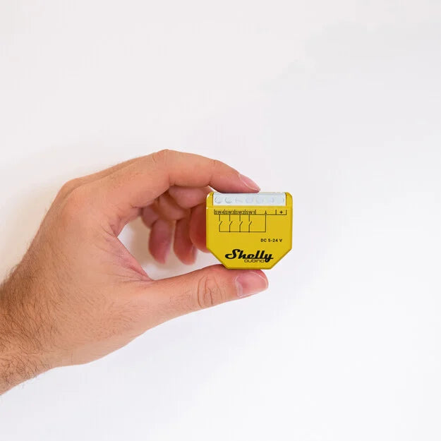Shelly Wave i4 DC Z-Wave 800 Series SmartStart cuadro eléctrico