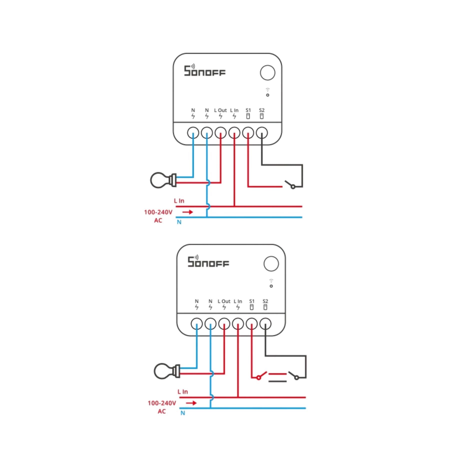 SONOFF MINIR4M – Interruptor WiFi inteligente con protocolo Matter - Imagen 4