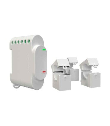 Relé Shelly 3EM medidor trifásico WiFi para gestión del consumo eléctrico