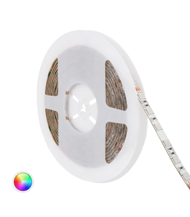 Tira LED RGB 24V 60LED/m 5m IP65 - Decoración y Acento - Imagen 3